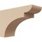 Ekena Millwork 2"W x 6"D x 4"H Classic Yorktown Rough Cedar Woodgrain TimberThane Corbel, Primed Tan CORUR02X06X04YORRCPR - alternate 1